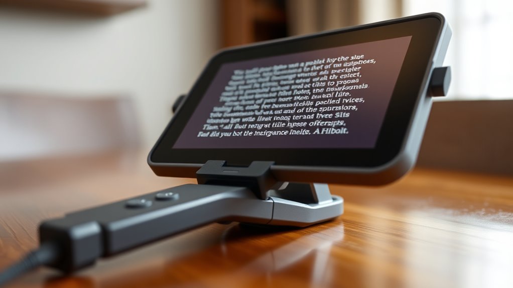 choosing suitable electronic magnifier