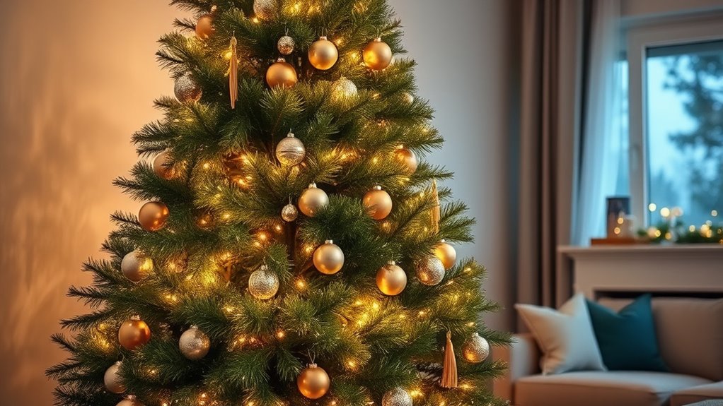 choosing the perfect pre lit tree