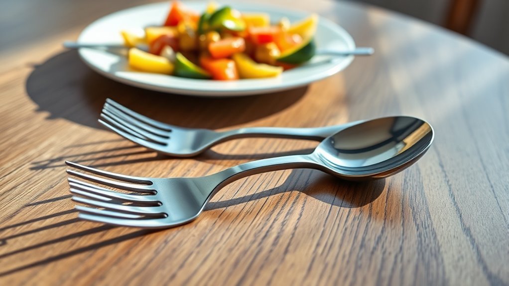 comfortable stable ergonomic utensils