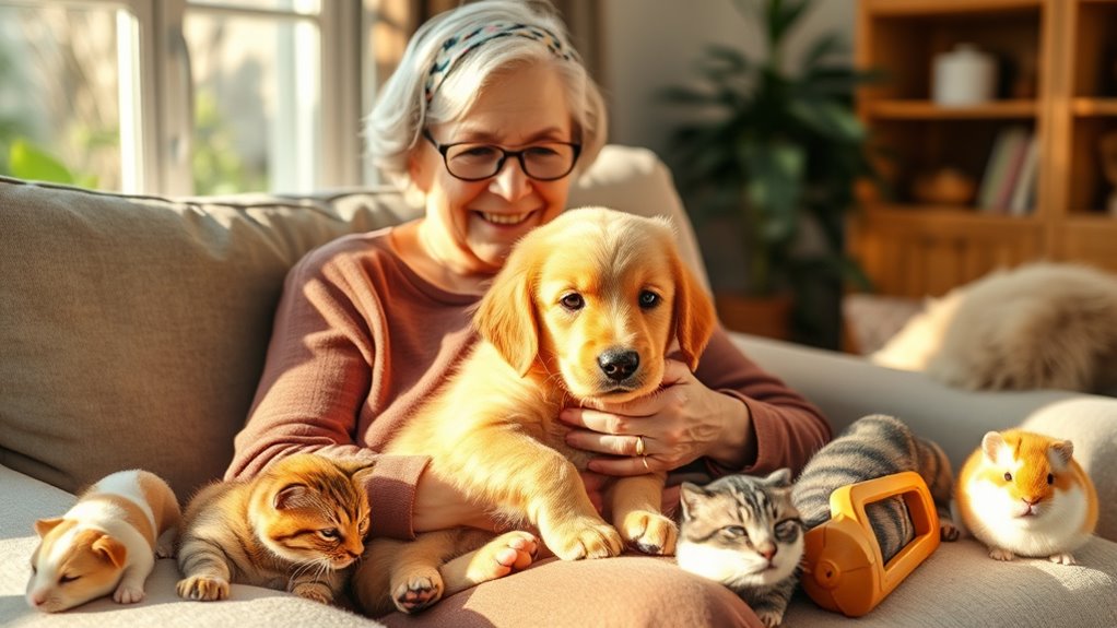 comforting pets for dementia