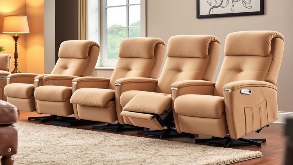 compact recliners for short seniors