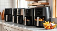 compact small kitchen air fryers