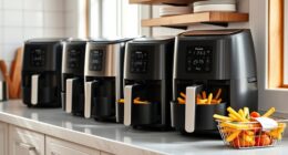 compact small kitchen air fryers