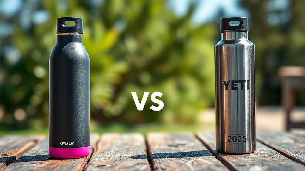 comparison of water bottle features