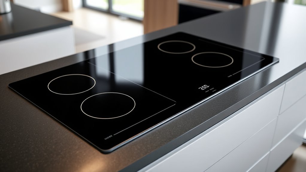 cooktop size power safety