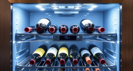 dual zone wine fridge options
