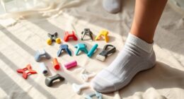 eases dressing with sock aids