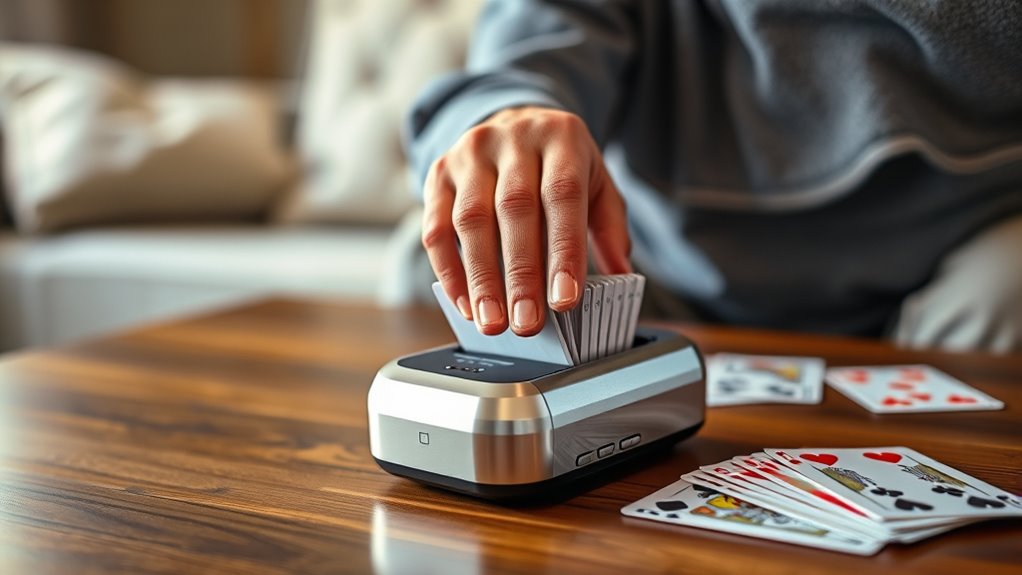 easy durable quiet shuffler