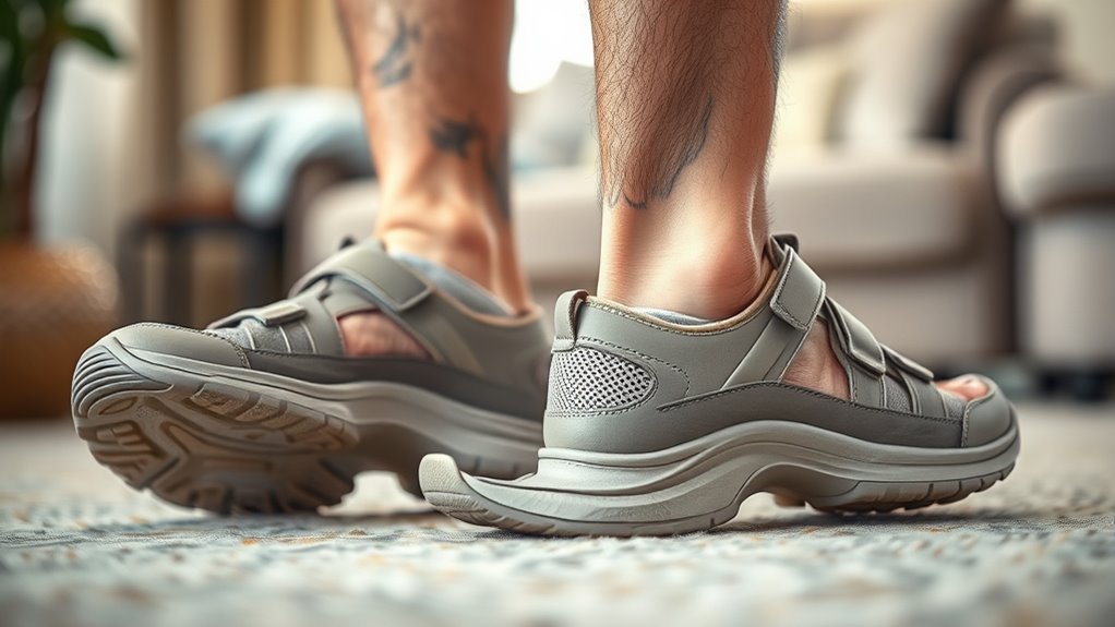 easy secure comfortable footwear