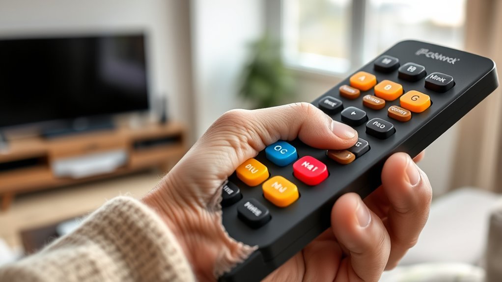 easy to use senior remotes