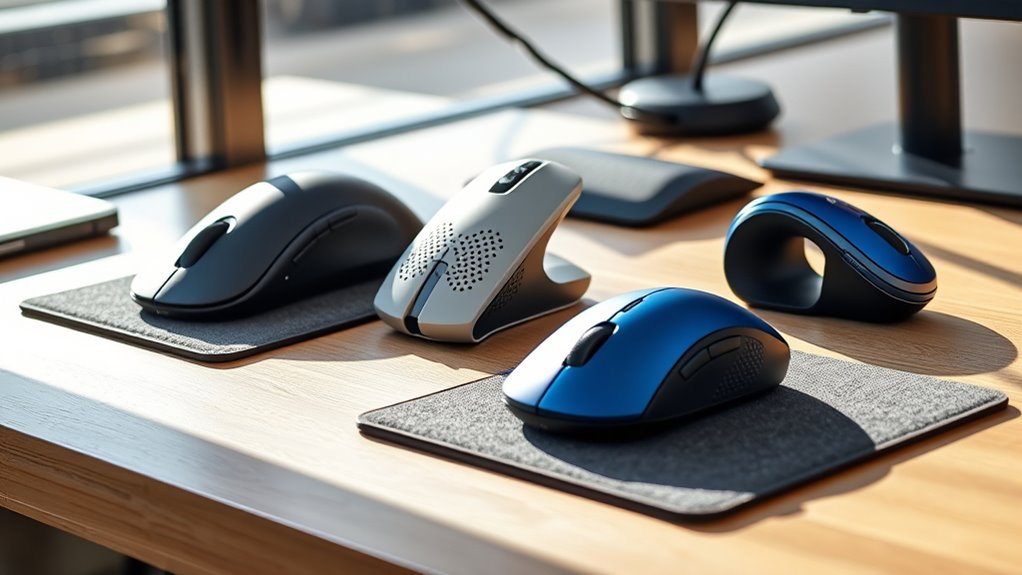 ergonomic mouse features selection