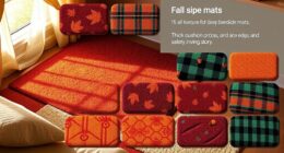 fall resistant bedside mats