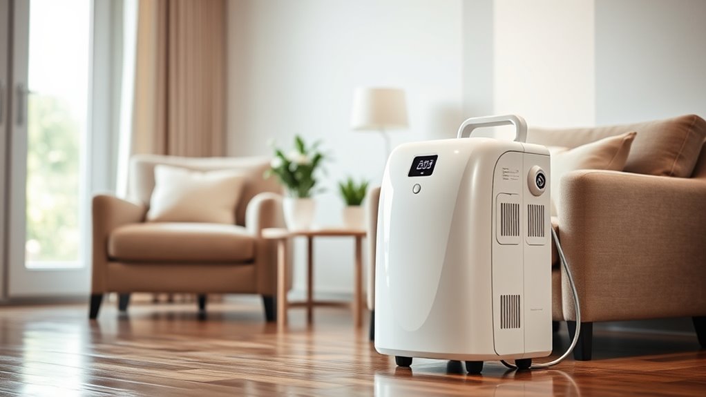 home oxygen concentrator features