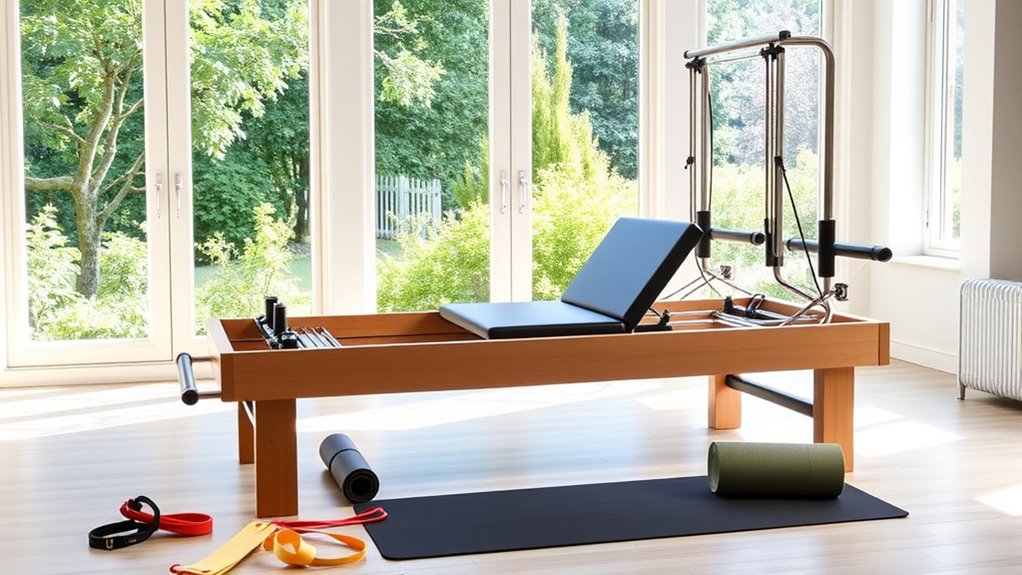 home pilates equipment considerations