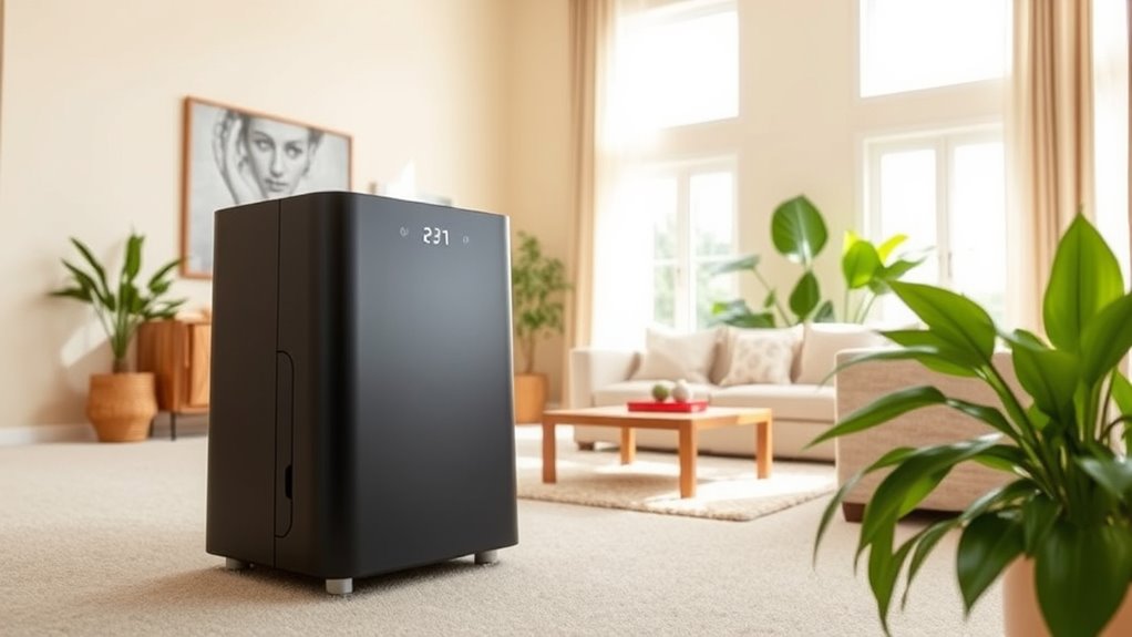 humidifier size and features