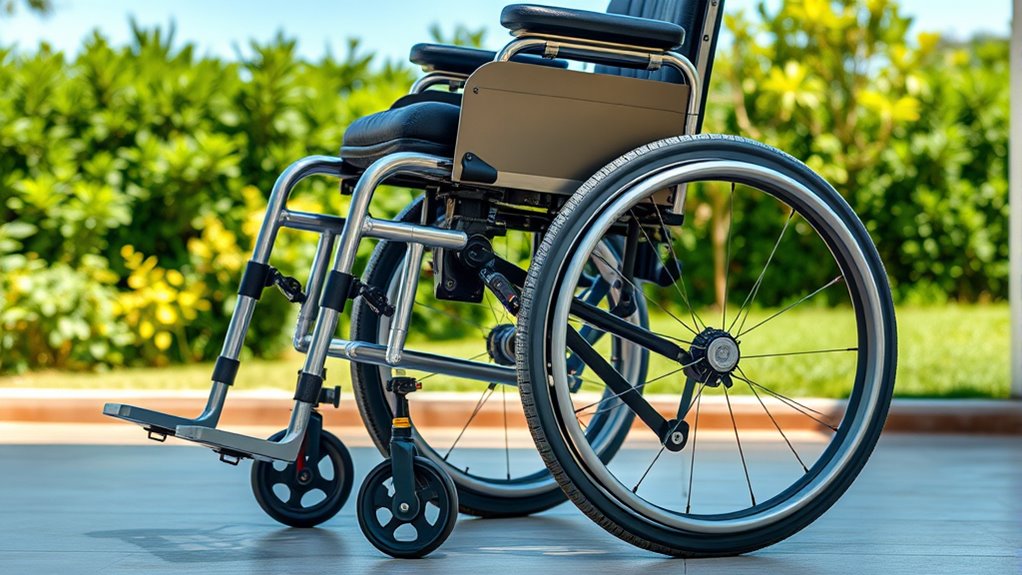key features for standing wheelchair