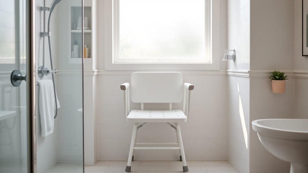 key shower chair selection factors