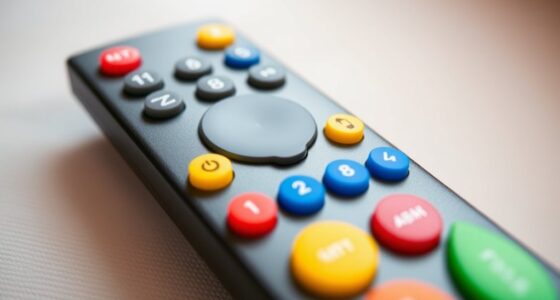 large button remote controls
