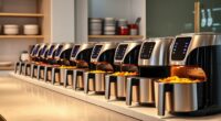 large family air fryers