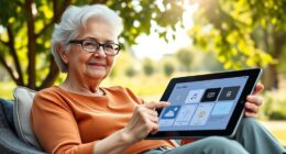 large screen senior tablets