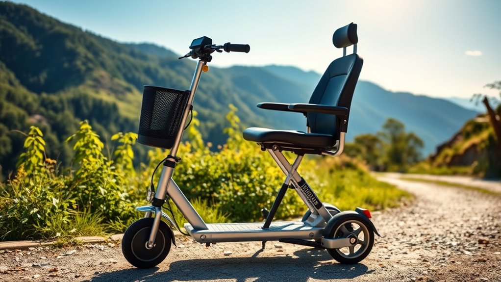 lightweight portable reliable scooters