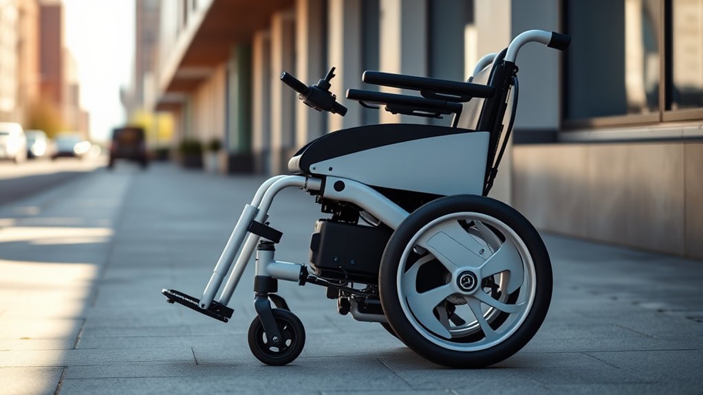 lightweight portable safe wheelchair