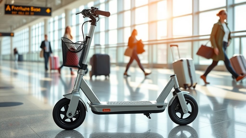 lightweight portable travel scooters