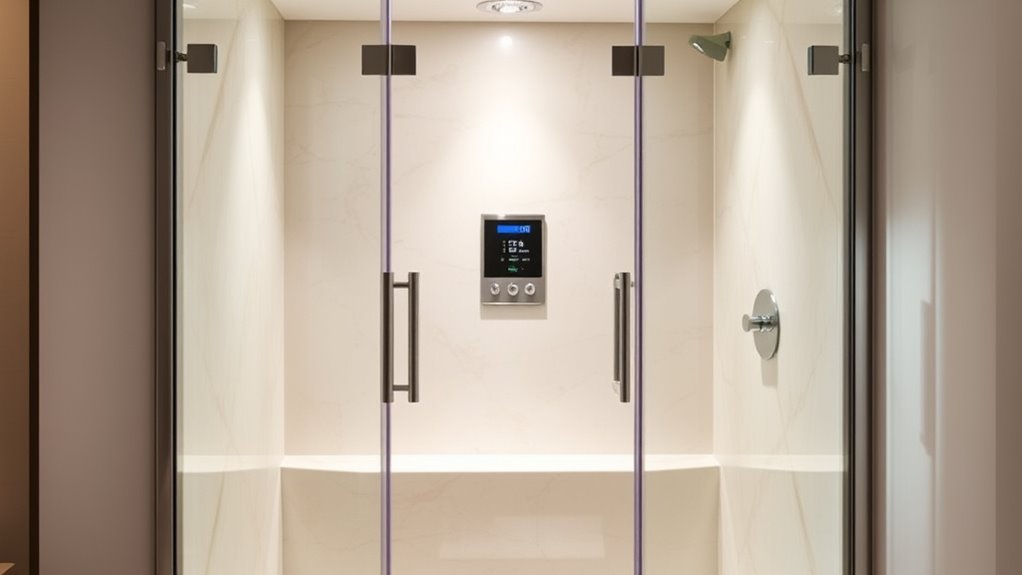 luxurious home steam showers