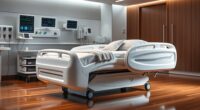 luxury hospital beds with advanced features
