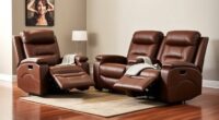 luxury leather recliner selection
