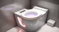 luxury smart toilet features