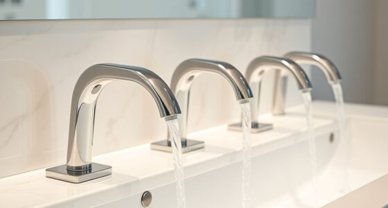 luxury touchless bathroom faucets