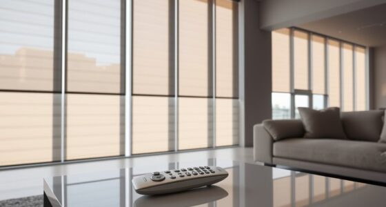 motorized blinds for large windows