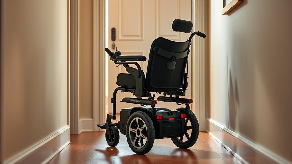 narrow maneuverable compact design