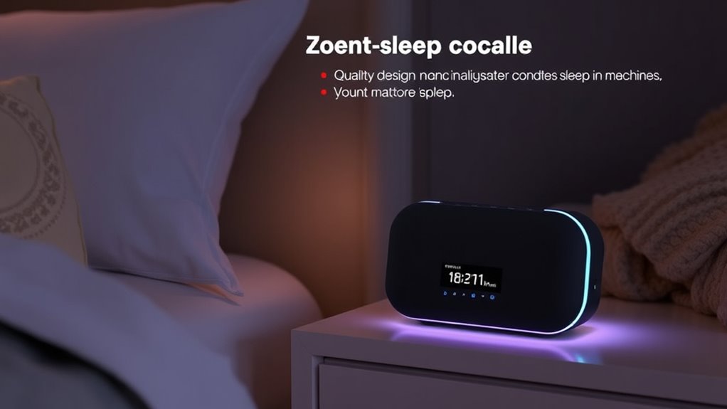 optimal sleep sound features