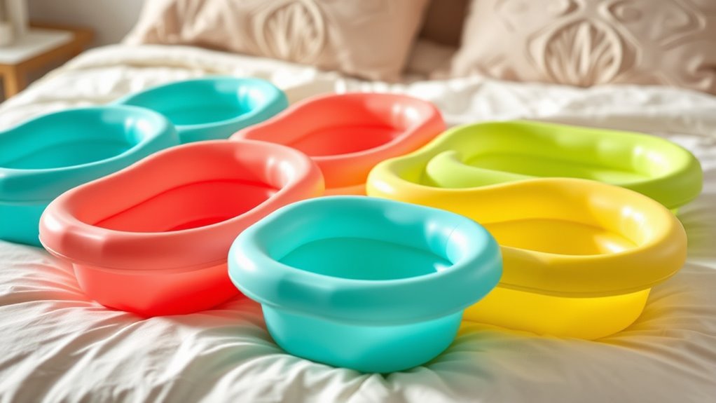 portable bedside shampoo basins