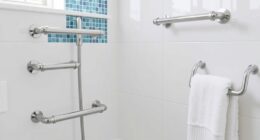 safe stylish senior bathroom bars