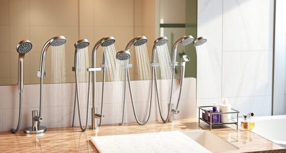 senior friendly handheld shower heads
