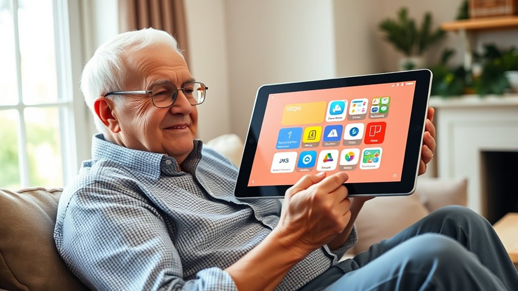 senior friendly large screen tablets