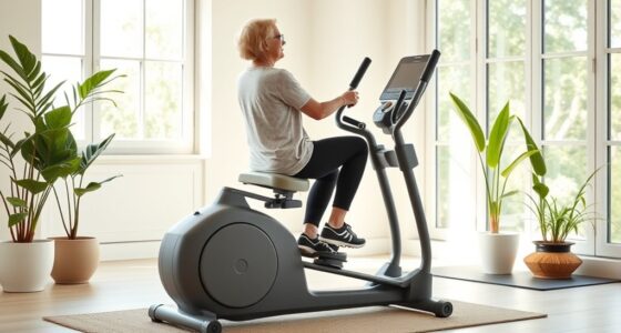 senior friendly space saving ellipticals