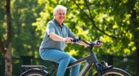senior friendly suspension e bikes