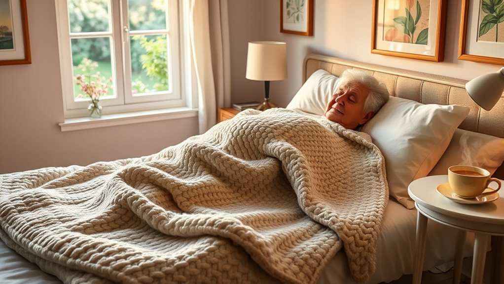 senior friendly weighted blanket options
