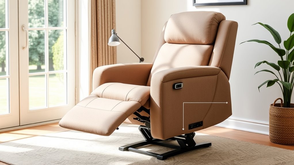 senior recliner safety features