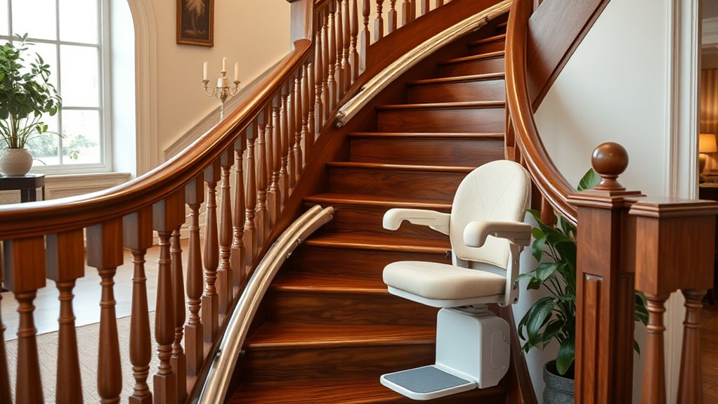 stair lift safety features
