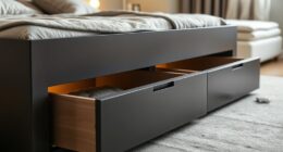 stylish functional storage beds