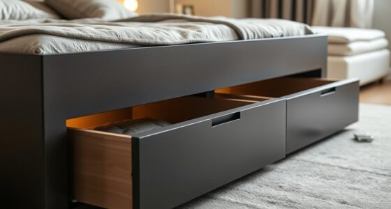 stylish functional storage beds