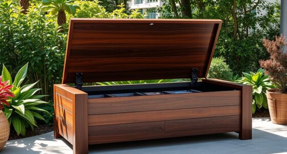 stylish hydraulic outdoor benches