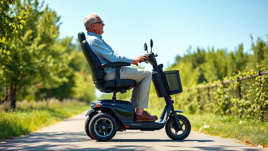 tall senior scooter considerations