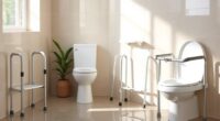 toilet safety frame options