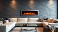 top 15 stylish electric fireplaces